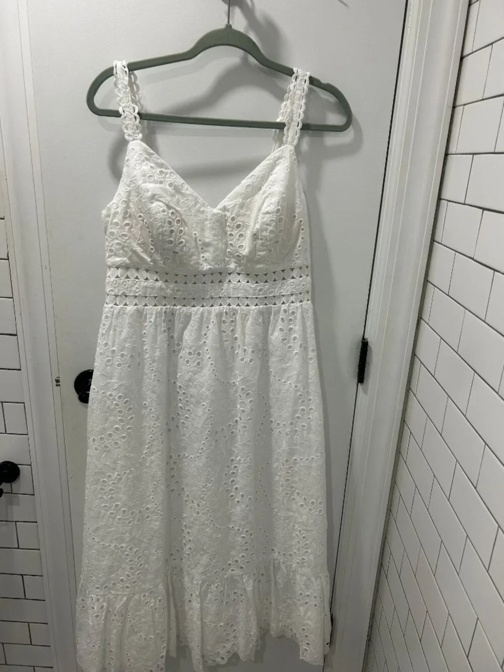 Lilly Pulitzer - Tiah Midi Dress - 6 / Resort White - New With Tags